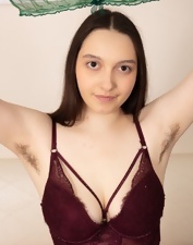 Hairy Brunette Solo Nude Pictures Gallery