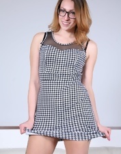 Tattooed Brunette Strip Nude Pics Gallery