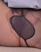 Heart Pantyhose Babe Uniform Solo Toy Pics