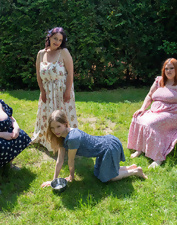 Nude Mature Women Outdoor Tease Pics