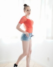 Gallery Of Nude Solo Babe Spread Pose